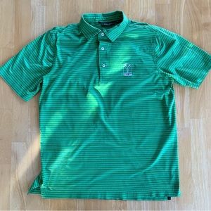 Bobby Jones Blackwolf Run Logo Golf Shirt Men’s Medium Green